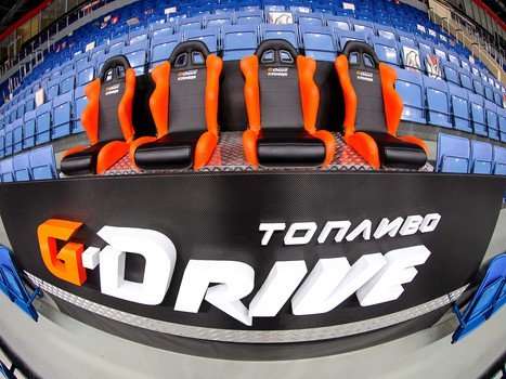 Раскатка «Авангарда» перед матчем с «Автомобилистом»