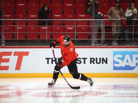 Открытая тренировка «Авангарда» перед домашними матчами финала Кубка Гагарина