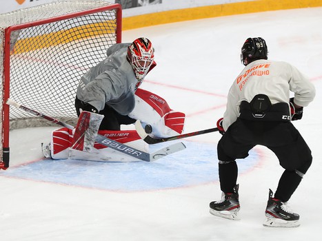 Раскатка «Авангарда» перед пятым матчем серии с «Металлургом»