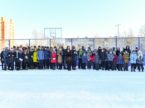 В Омске открыли площадки для занятий хоккеем
