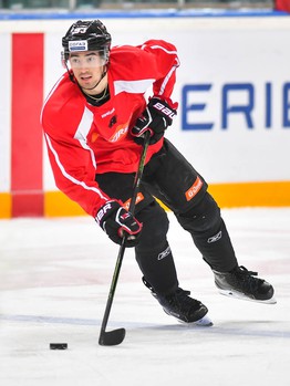 Раскатка "Авангарда" перед матчем с минским "Динамо"