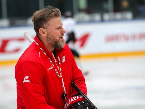 Открытая тренировка «Авангарда» для СМИ