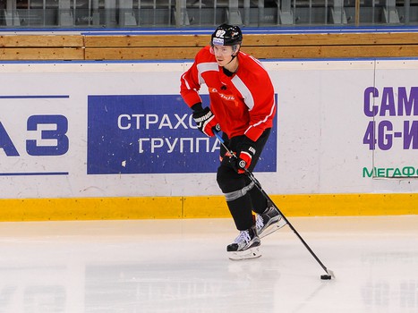 Первая тренировка "Авангарда" под руководством Андрея Скабелки