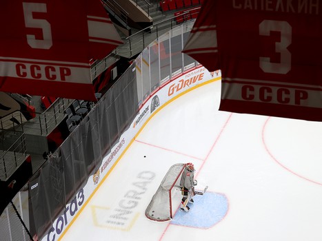 Тренировка «Авангарда» в Балашихе