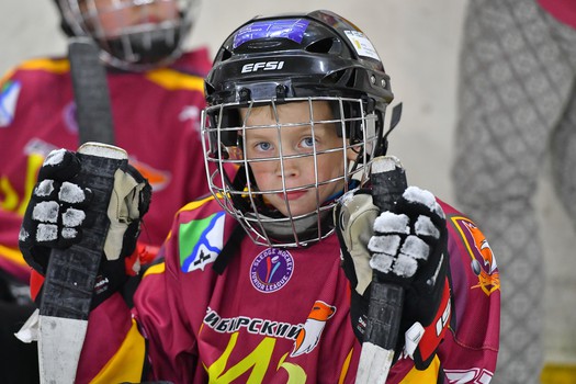 Турнир по следж-хоккею в Омске, день 1