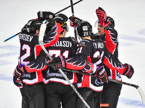 09.03.2017. 1 матч серии 1/2 финала. "Авангард" - "Ак Барс" 1:2 ОТ