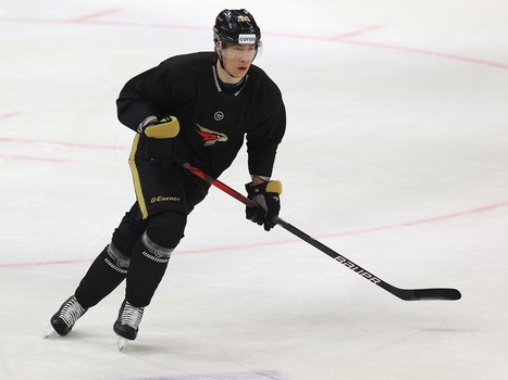 Тренировка «Авангарда» перед матчем с «Ак Барсом» в Дубае