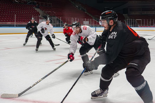 Тренировка «Авангарда» в Санкт-Петербурге