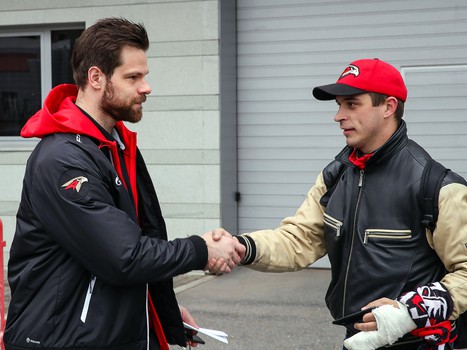 Раскатка «Авангарда» перед выездным матчем с «Салаватом Юлаевым»