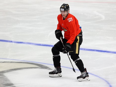 Раскатка «Авангарда» перед матчем с «Сибирью»