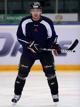 Раскатка "Авангарда" перед матчем с "Донбассом" 20.01.2014