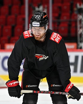 Раскатка «Авангарда» перед матчем с «Ак Барсом»