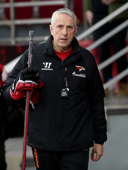 Тренировка «Авангарда» в Екатеринбурге перед третьим матчем серии с «Автомобилистом»