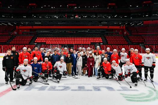 Победители премии «Народный герой. Омск» на G-Drive Арене