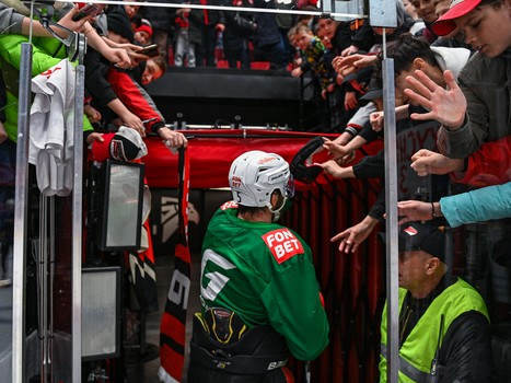 Открытая тренировка «Авангарда» перед финалом Востока