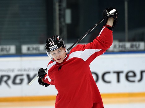 Раскатка "Авангарда" перед матчем с "Куньлунь Ред Стар"