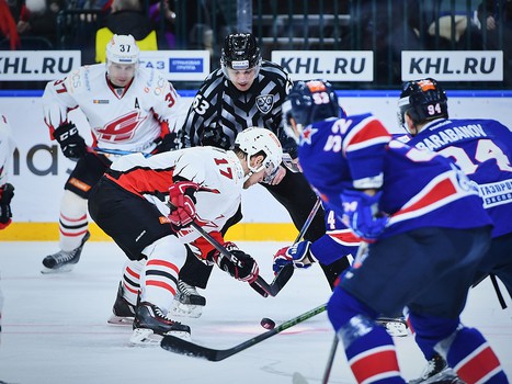 11.01.2017. СКА - "Авангард" 5:3