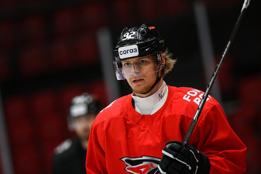 Раскатка «Авангарда» перед матчем с ХК «Сочи»