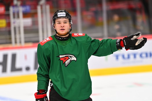 Раскатка «Авангарда» перед матчем с «Салаватом Юлаевым»