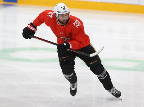 Раскатка «Авангарда» перед седьмым матчем серии в Магнитогорске