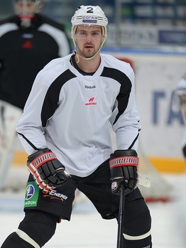 Раскатка "Авангарда" в Екатеринбурге перед матчем с "Автомобилистом" 19 сентября 2013