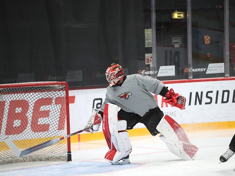 Открытая тренировка «Авангарда» перед домашними матчами финала Кубка Гагарина