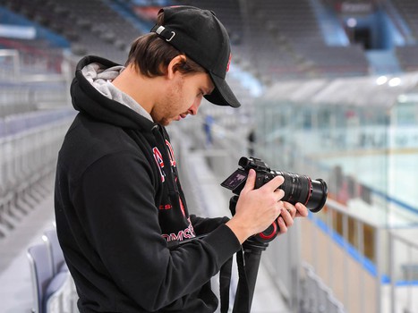 Открытая тренировка "Авангарда" для СМИ