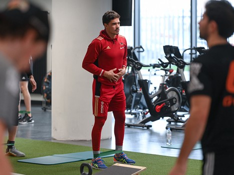 Тренировка «Авангарда» на G-Drive Арене