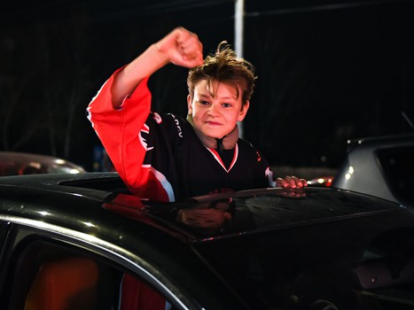 Омск празднует чемпионство «Авангарда»!