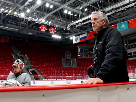 Открытая тренировка «Авангарда» перед стартом плей-офф