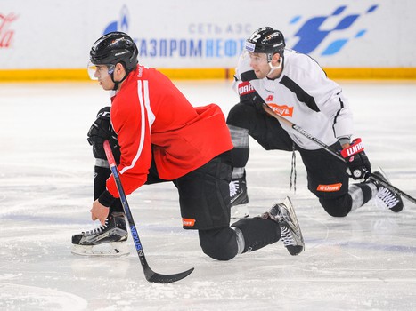 Первая тренировка "Авангарда" под руководством Андрея Скабелки