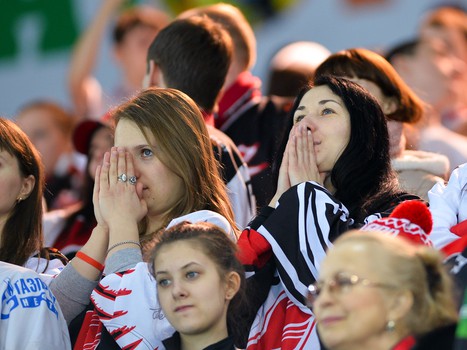 Наша атмосфера. Как поддерживали "Авангард" в сибирском дерби