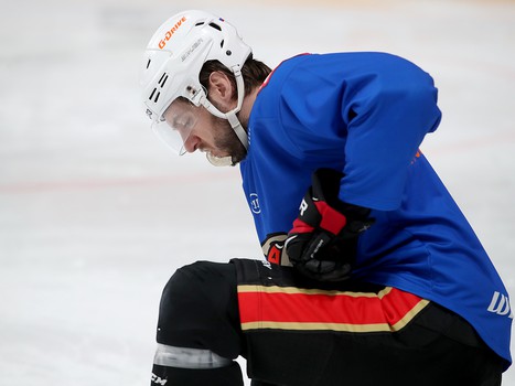 Тренировка «Авангарда» во время паузы в чемпионате