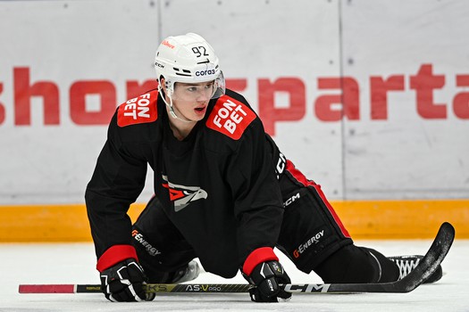 Раскатка «Авангарда» перед выездным матчем со «Спартаком»