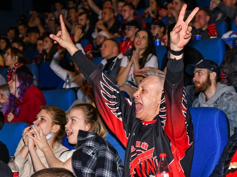 Омск празднует чемпионство «Авангарда»!