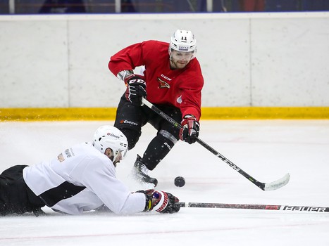 Раскатка «Авангарда» в Уфе перед третьим матчем серии с «Салаватом Юлаевым»