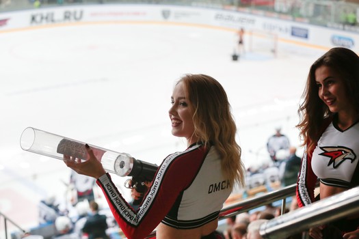 Атмосфера первого матча "Авангарда" в Балашихе