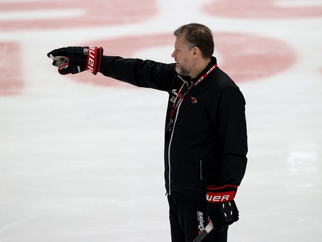 Тренировка «Авангарда» в Балашихе