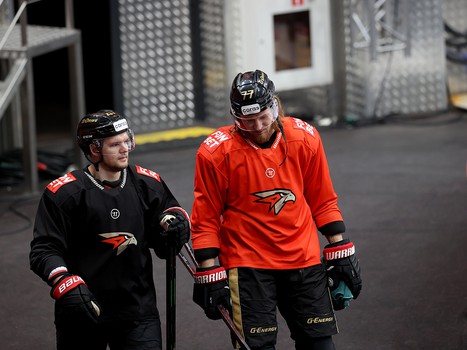 Тренировка «Авангарда» в Балашихе