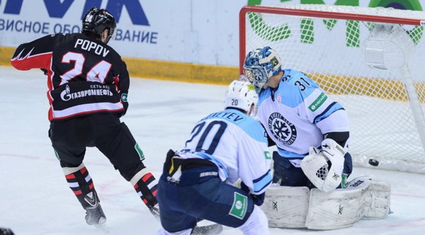 "Авангард" - "Сибирь" 3:0. Все голы и опасные моменты