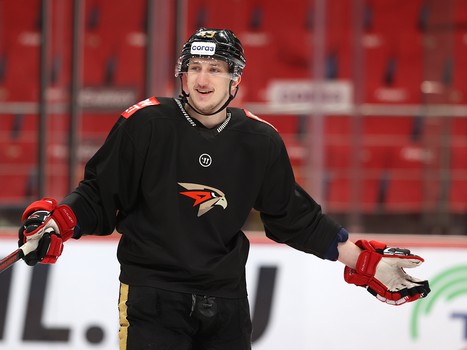 Раскатка «Авангарда» перед четвёртым матчем серии с «Металлургом»