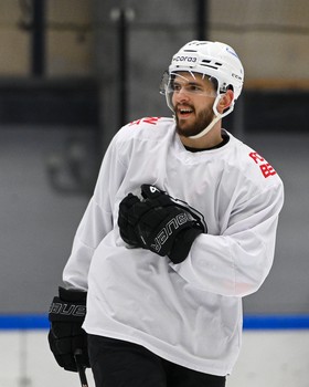 Тренировка «Авангарда» в Хоккейной Академии