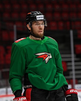 Раскатка «Авангарда» перед матчем с «Ак Барсом»