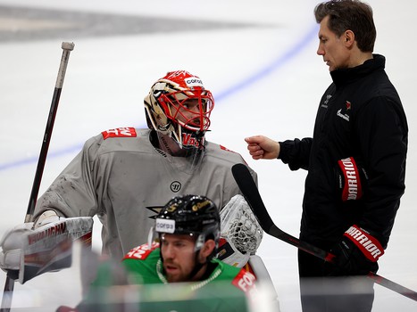 Тренировка «Авангарда» в Балашихе