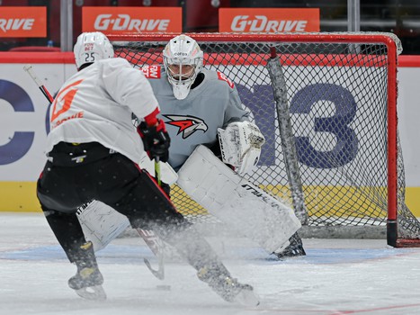 Тренировка «Авангарда» на G-Drive Арене