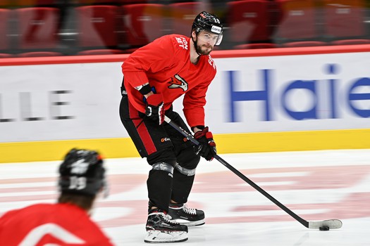 Раскатка «Авангарда» перед матчем с «Салаватом Юлаевым»