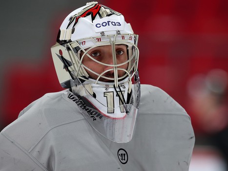 Раскатка «Авангарда» перед матчем с «Амуром»