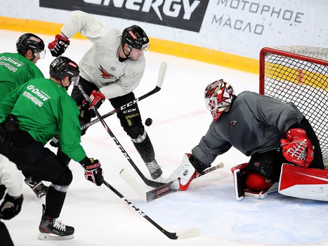 Снова на льду. «Авангард» вернулся к работе