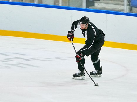 Последняя тренировка "Авангарда" на сборе в Финляндии