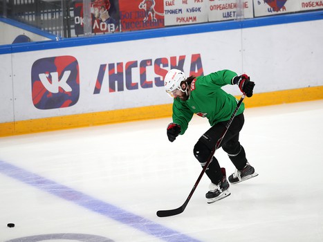 Раскатка «Авангарда» перед вторым матчем финальной серии с ЦСКА